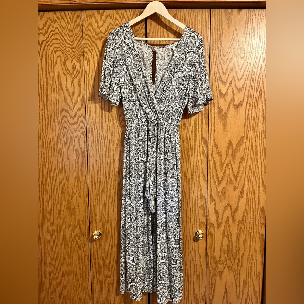 Maxi Romper Dress with Shorts